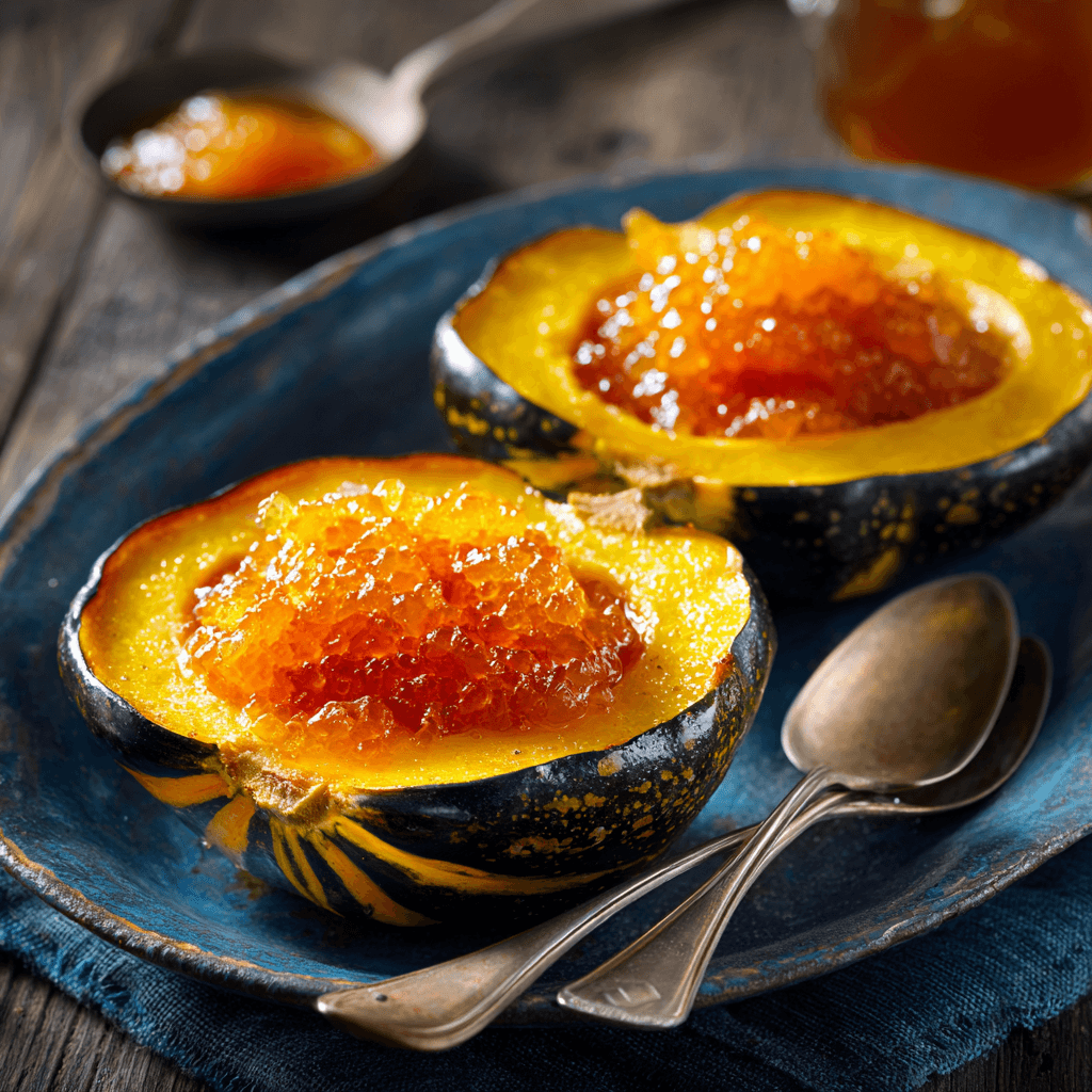 Acorn Squash with Orange Marmalade