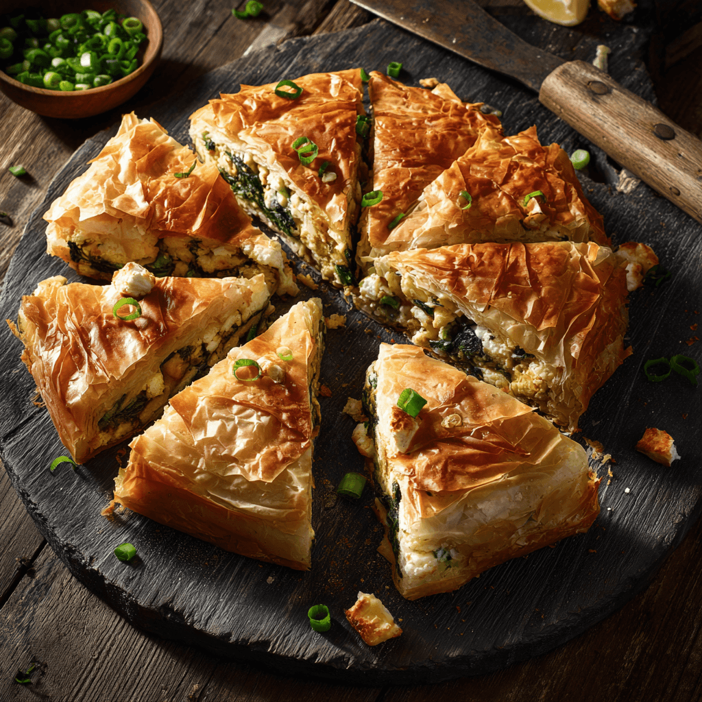 Albanian Vegetable Pie